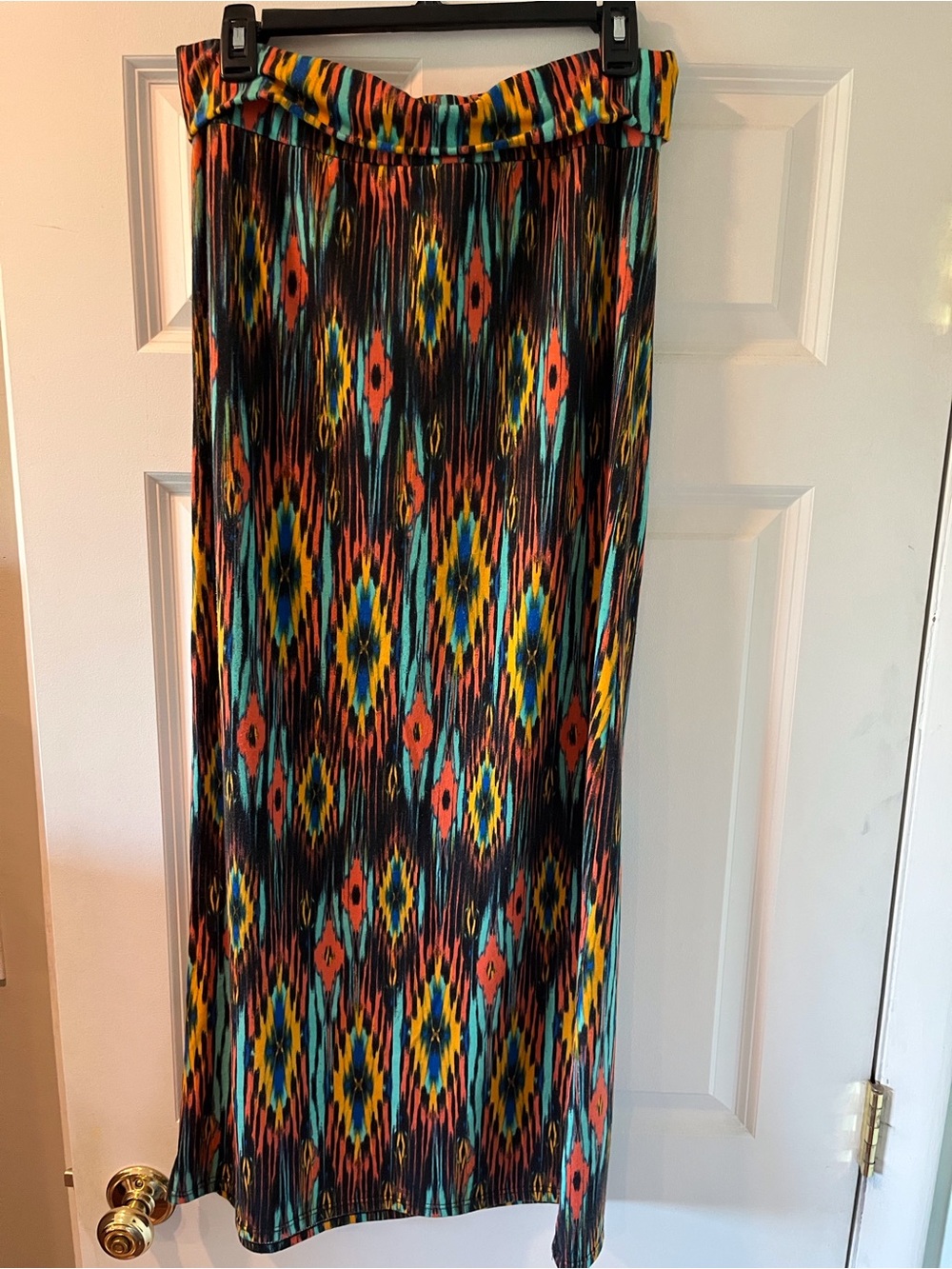 No Comment. Women's XL Multicolor Maxi Skirt